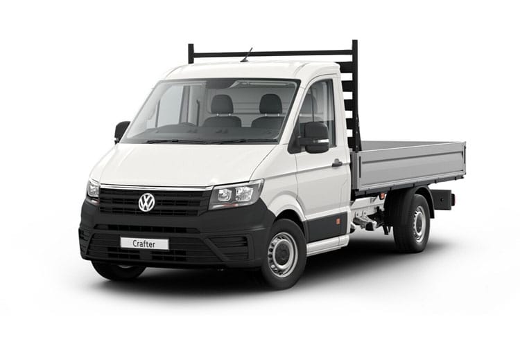 VOLKSWAGEN CRAFTER CR35 LWB DIESEL FWD 2.0 TDI 140PS Startline Business ETG Dropside Auto