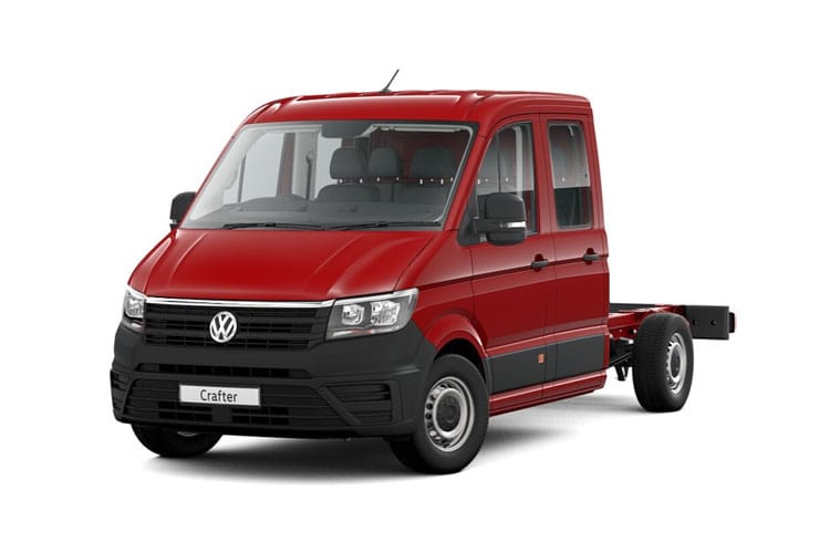 VOLKSWAGEN CRAFTER CR35 LWB DIESEL FWD 2.0 TDI 140PS Startline Business DCab Chassis Auto