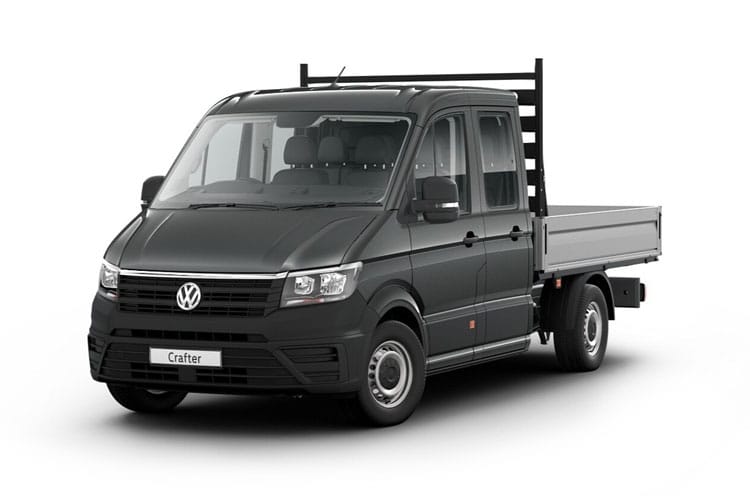 VOLKSWAGEN CRAFTER CR35 LWB DIESEL FWD 2.0 TDI 140PS Startline Bus ETG Dropside DCab Auto