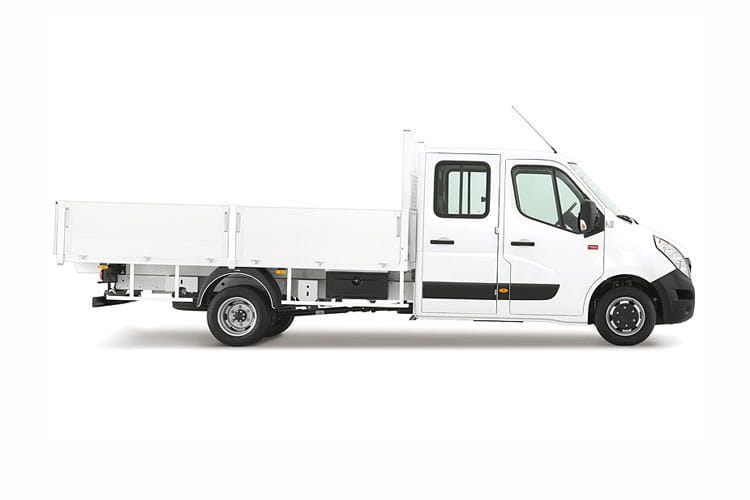 RENAULT MASTER LWB DIESEL RWD LL35TW ENERGY dCi 145 Bus L/Rf D/Cab Alumin Tipper