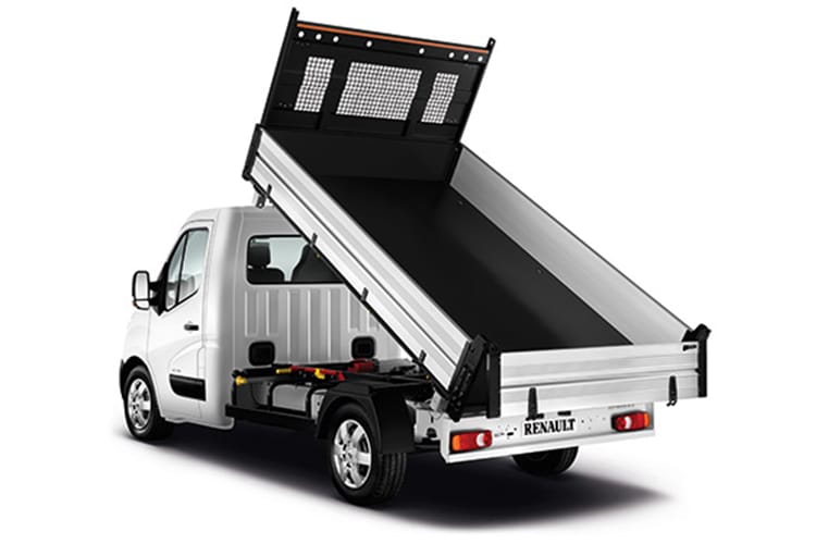 RENAULT MASTER LWB DIESEL RWD LL35dCi 130 Business Low Roof Aluminium Tipper