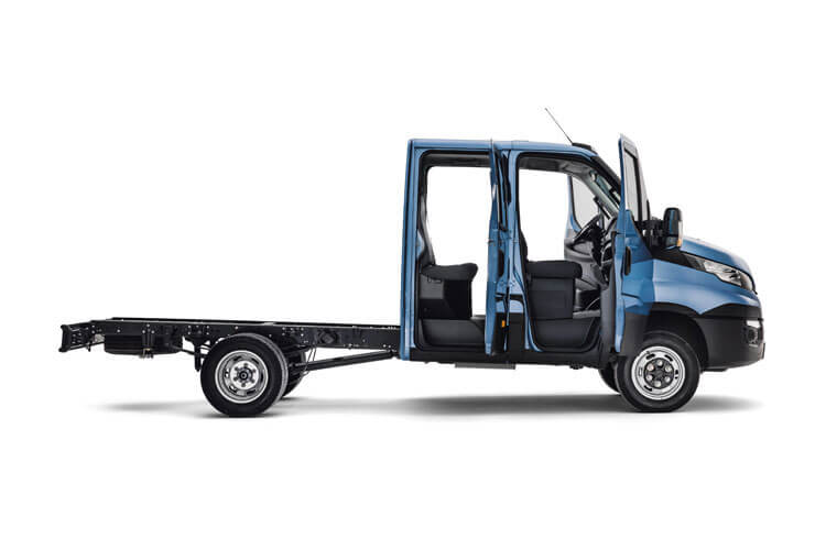 IVECO DAILY 40C16 DIESEL 3.0 Crew Cab Chassis 3450 WB