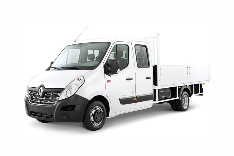 RENAULT MASTER LWB DIESEL FWD LL35 ENERGY dCi 145 Bus Low Rf D/Cab Dropside