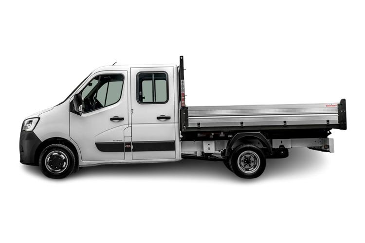 RENAULT MASTER MWB DIESEL RWD MLL35TW Blue dCi 130 Start Low Roof D/Cab Tipper