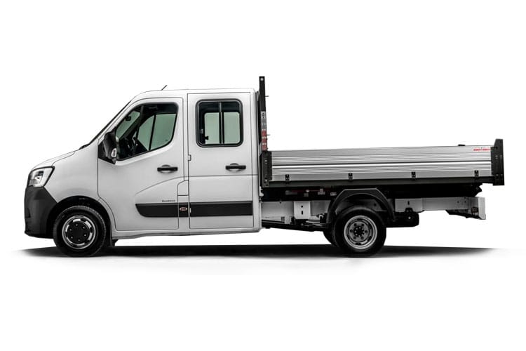 RENAULT MASTER LWB DIESEL RWD LL35 Blue dCi 130 Start L/R D/Cab Aluminium Tipper