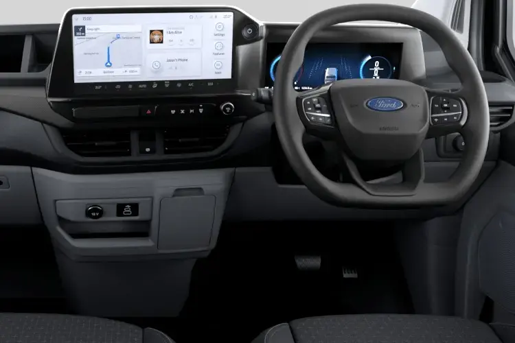FORD E-TRANSIT CUSTOM 320 L2 ELECTRIC RWD 100kW 65kWh H1 Double Cab Van Trend Auto