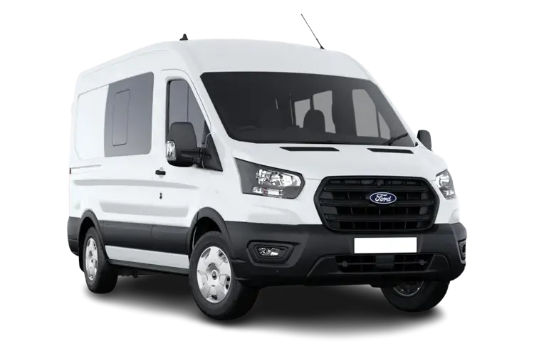 FORD TRANSIT 350 L2 DIESEL FWD 2.0 EcoBlue 130ps H2 Trend Double Cab Van Auto