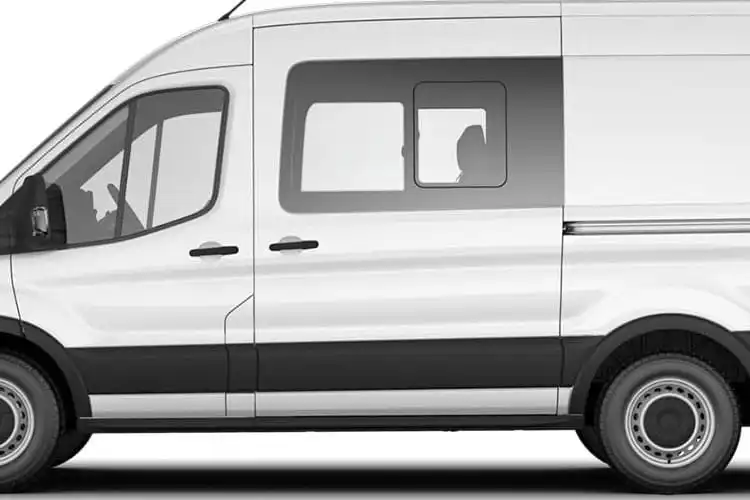 FORD TRANSIT 350 L3 DIESEL FWD 2.0 EcoBlue 130ps H3 Leader D/Cab Van Auto[8S] DAP