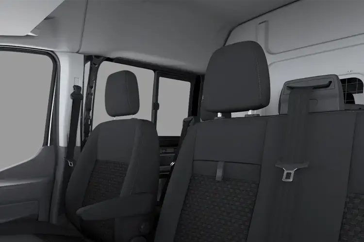 FORD TRANSIT 350 L3 DIESEL FWD 2.0 EcoBlue 130ps H3 Trend D/Cab Van Auto [8Speed]