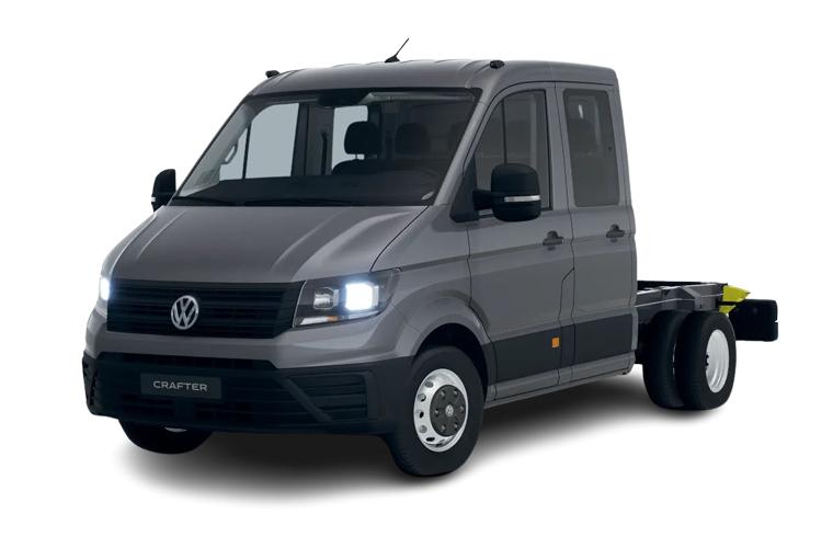 VOLKSWAGEN CRAFTER CR35 MWB DIESEL FWD 2.0 TDI 140PS Commerce Double Cab Chassis Auto