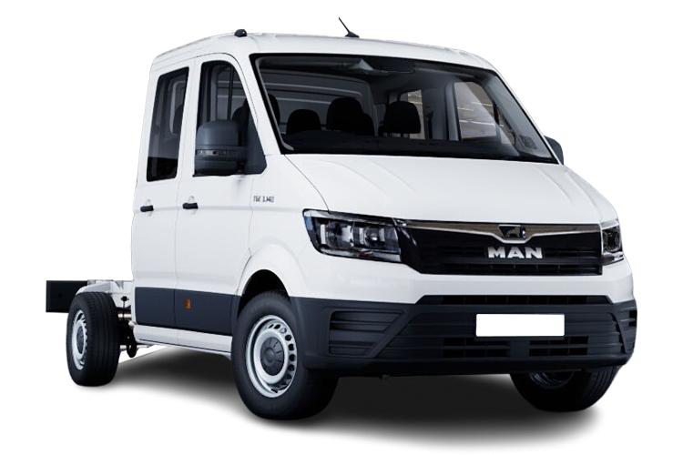 MAN TGE 3 STANDARD DIESEL 140 HD Emissions Crew Cab Chassis Auto