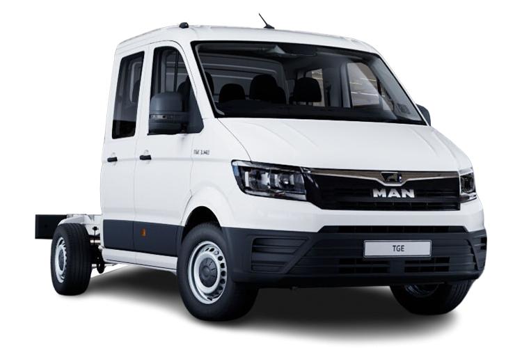 MAN TGE 3 STANDARD DIESEL 160 HD Emissions Crew Cab Chassis Auto
