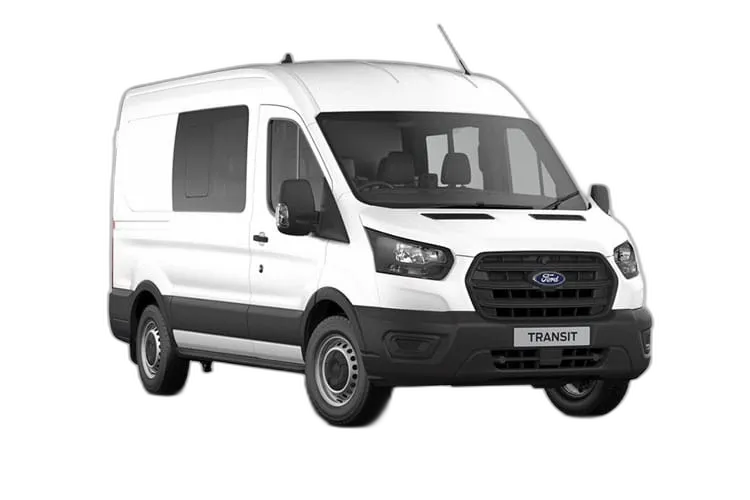 FORD TRANSIT 350 L3 DIESEL FWD 2.0 EcoBlue 130ps H2 Leader Double Cab Van [DAP]